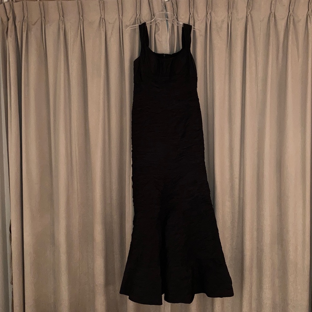 JS Collections beautiful black evening gown
